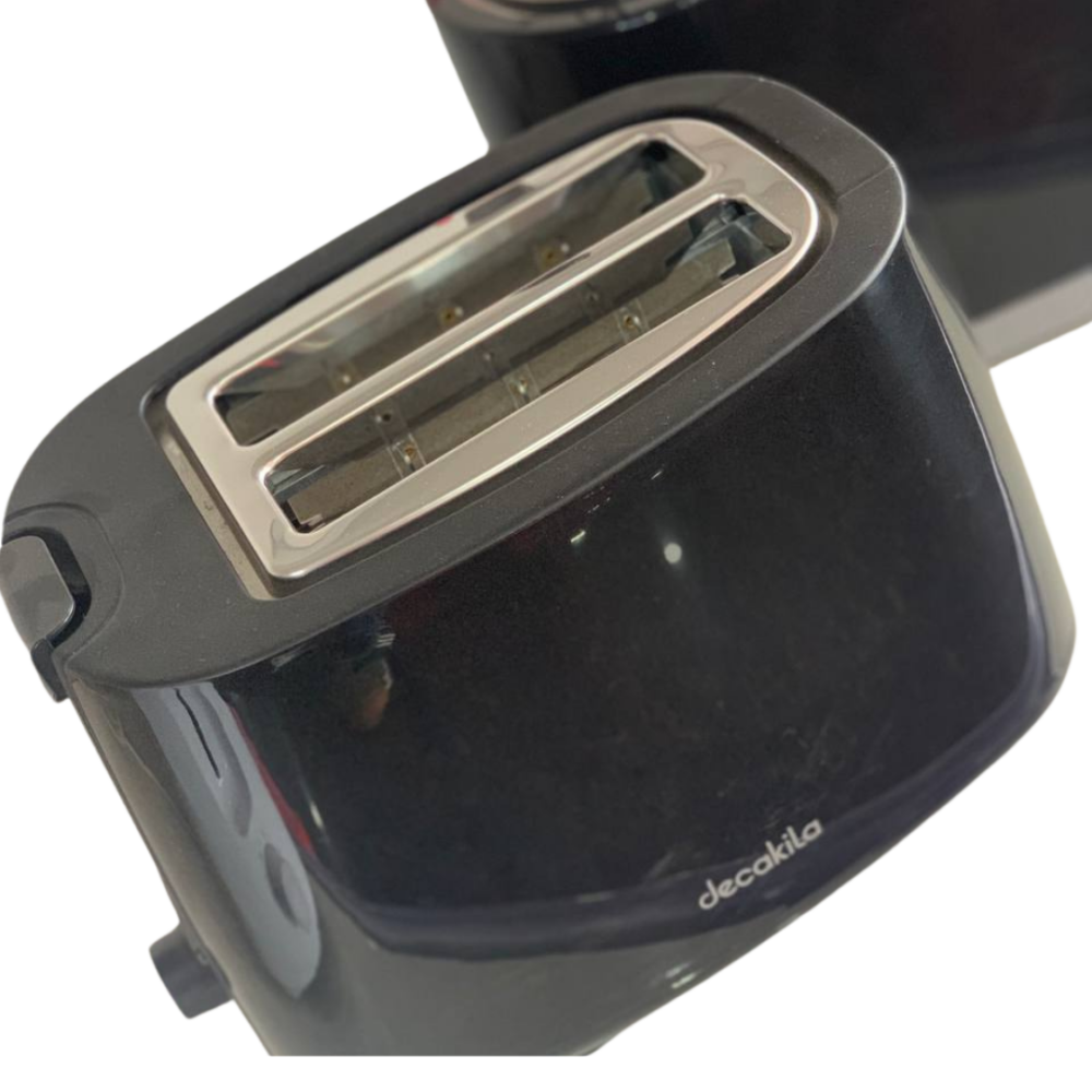 Decakila Toaster: 750W, 2 Slice, Fast Toasting, Compact Design