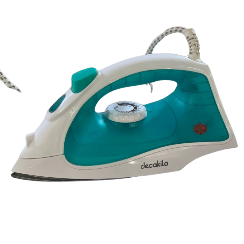 Decakila Steam Iron 1400W: Non-Stick, Fast Heat, Large Capacity, Reliable