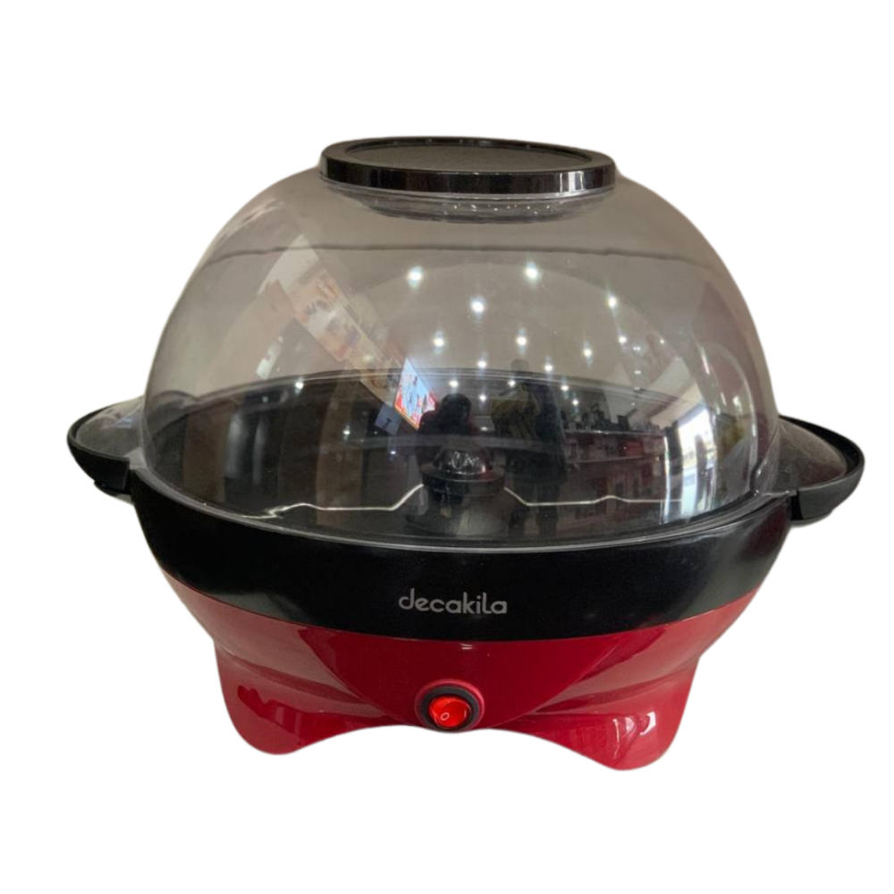 Decakila Popcorn Popper: Electric, Hot Oil, Stirring, Non-Stick