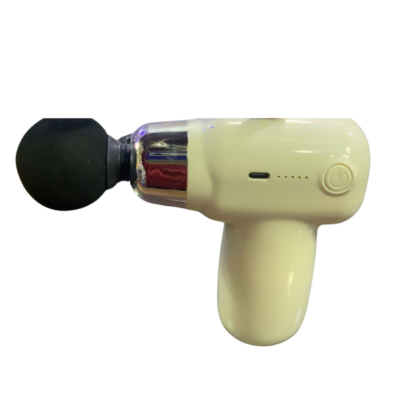Compact Power Massager: Cordless, 4 Heads, Deep Tissue Percussion Massager